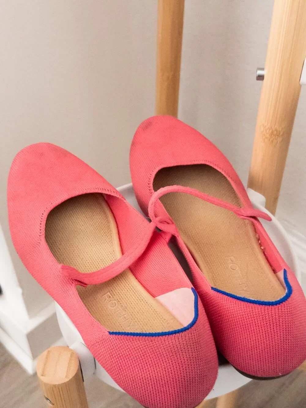 Rothy’s Ballerina Mary Jane Slippers - Pink Size 9.5
